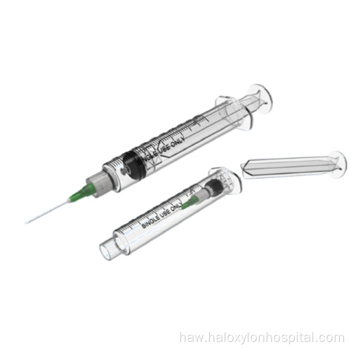 3-&#39;āpana sterile syringe pilikino pilikino
